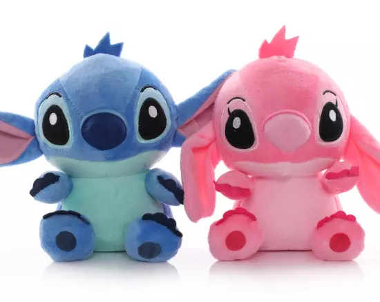 20cm Kawaii Pink/Blue Stitch Plush Doll Toys Stuffed Animal Baby Doll Kids  Toys