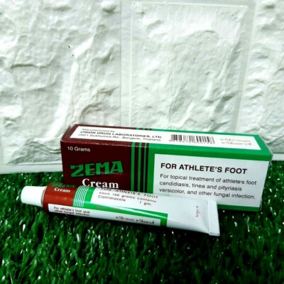 Zema Cream Dermatitis Athletes Foot  Eczema Treatment Tinea and fungal 10 g