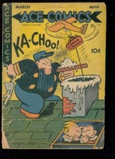 Cover of Ace Comics #108