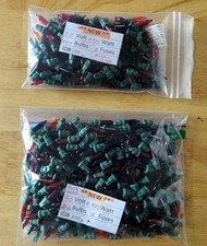 100 OR 200 MULTI-COLOR Replacement Mini Bulb Incandescent 2.5 Volt 0.425 Watt