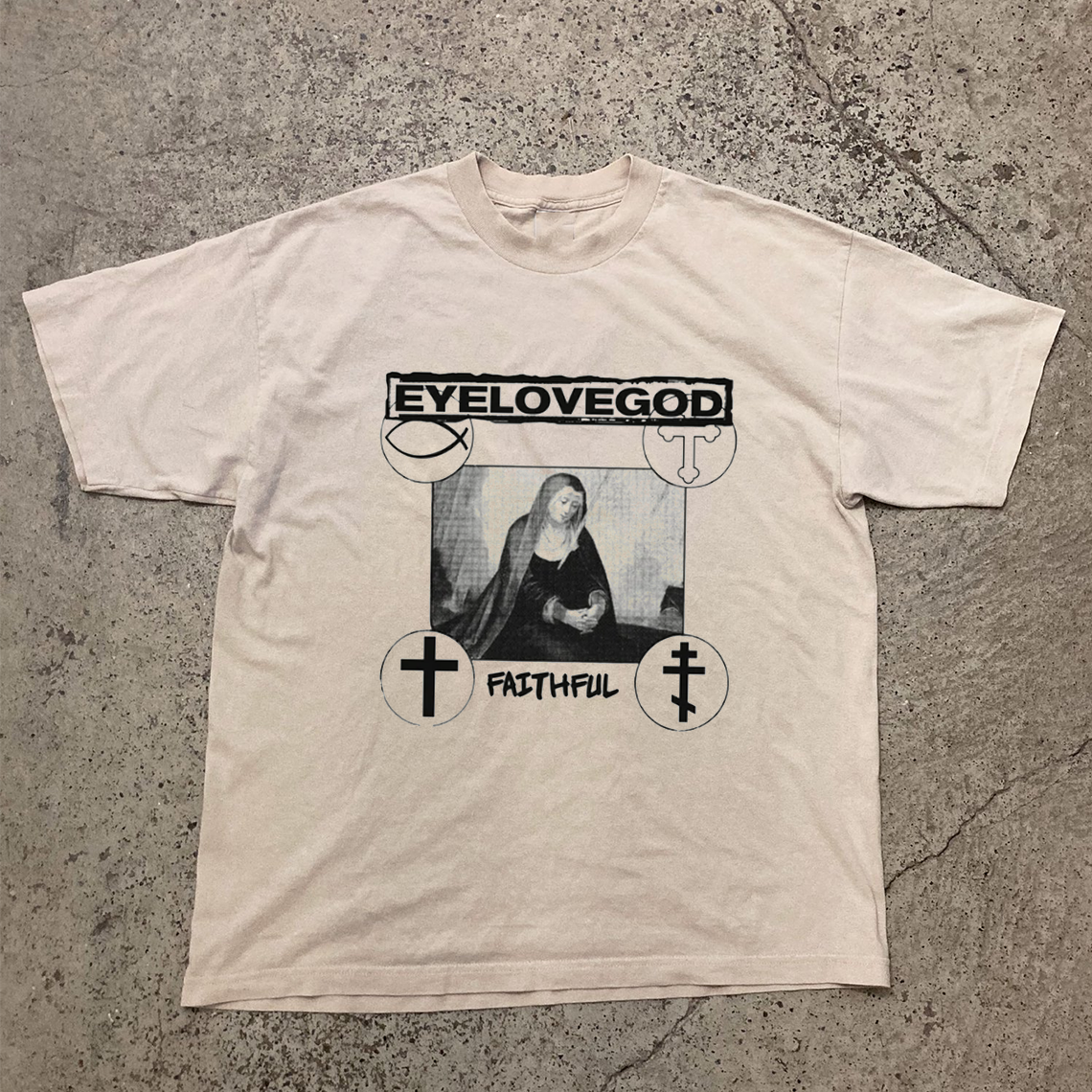 EYEHATEGOD Eyelovegod Faithful T Shirt Full Size S-5XL SS74 | eBay