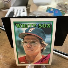 1988 Topps #132 Donnie Hill Chicago White Sox Baseball Card