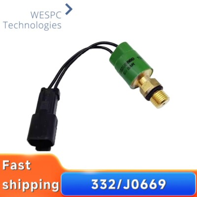 #ad #ad 332 J0669 Oil Pressure Sensor For JCB 220 240 360 Excavator Accessories $40.64