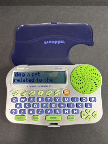 Franklin KID-1240 Children's Talking Dictionary and Spell Corrector (WORKING!!)