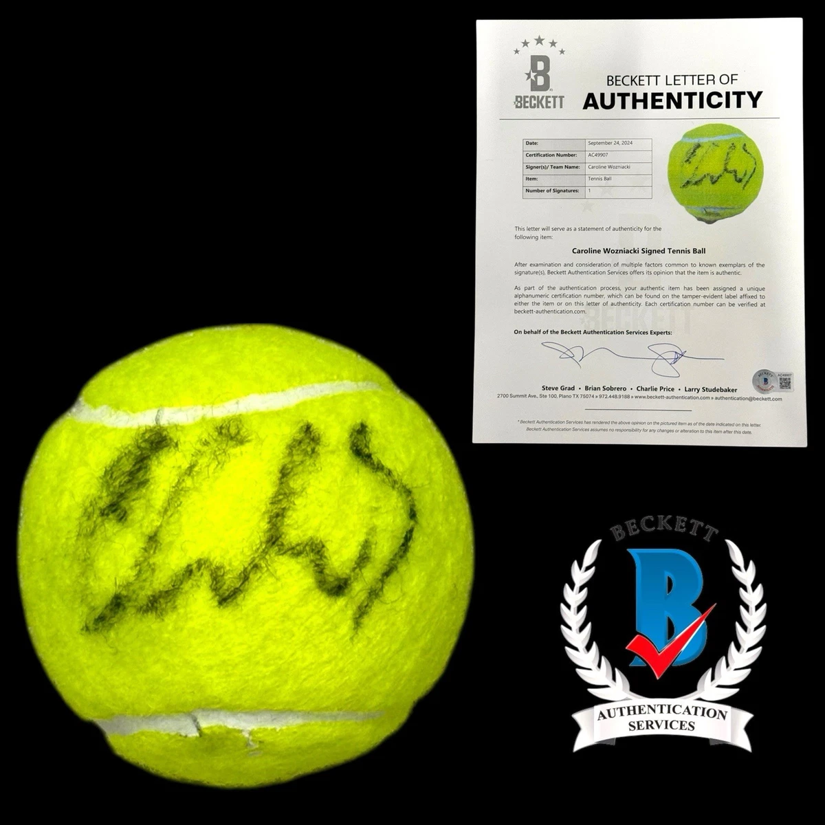Caroline Wozniacki Tennis Original Autographed Items for sale | eBay