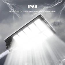 99000000LM 2000W Commercial LED Solar Lights Outdoor Flood Light Road Lamp US