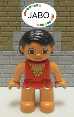 ( Q13/26 ) Lego Duplo Figur Frau