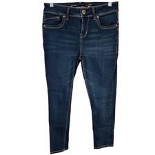 Seven7 Womens Booty-Shaper Legging Skinny Jeans Dark Indigo Wash Size 4