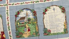 Uncut Soft Book Fabric Panel - Book Of Children's Prayers