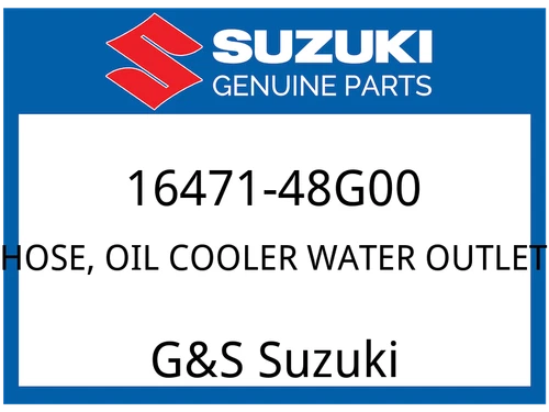 HOSE,OIL COOLER WATER OUTLET