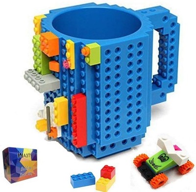 Build-On Brick Kaffeebecher, lustige Tassen DIY kreative Bausteine Weihnachten