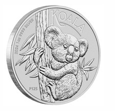 2024 Australian Koala – 1oz Silver Bullion Coin – Perth Mint 42.49 per troy oz