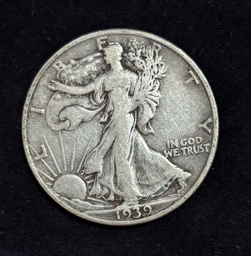 1939 Walking Liberty Half Dollar D Mint Mark