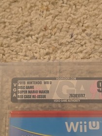 VGA 95 MINT  SEALED Super Mario Maker (Nintendo NEW Wii, 2015)