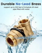 1-1/4 Brass Pitless Adapter for Submersible W...