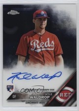 2016 Topps Chrome Rookie Auto Kyle Waldrop #RA-KW Auto b7a