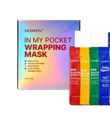 Medi-peel Neu Wrapping Mask Medipeel 6x 4 Ml Sachet In My Pocket Collagen Vitami