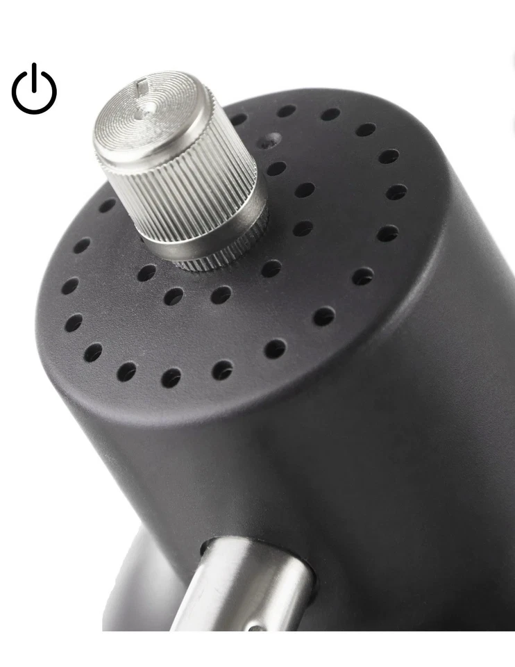 Modern Black Adjustable Gooseneck Desk Lamp with Tray Base & On/Off Sw - Image 4 of 4