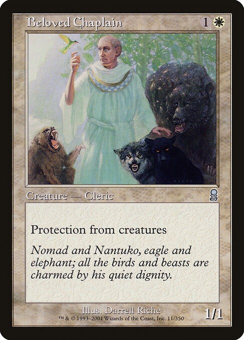 Beloved Chaplain NonFoil Odyssey 11 NM MTG
