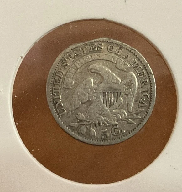 1835 Half Dime Clipped Planchet M009 - Image 3 of 4