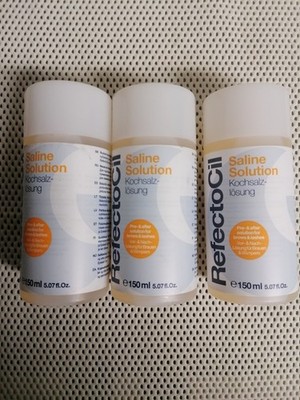 REFECTOCIL Saline Solution Pre and After Treatment for Styling Eye-Area 3x150ml