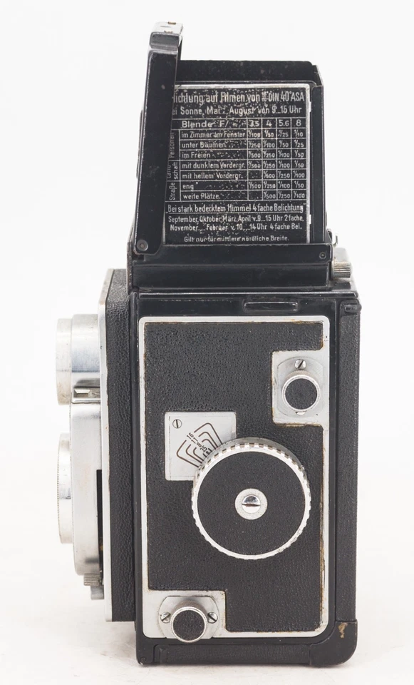 Zeiss Ikon Ikoflex IIa avec Zeiss-Option Tessar 75mm F/3.5 - Photo 3/4