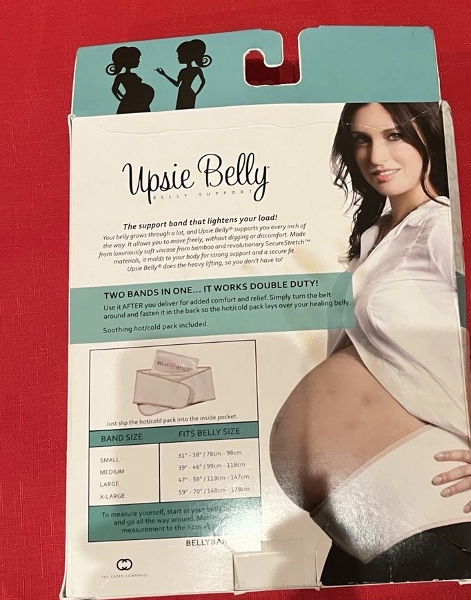 BELLY BANDIT - Soporte envolvente de bambú para maternidad/posparto talla XL color natural Foto 3 de 4