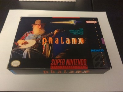 Phalanx (Super Nintendo SNES, 1992) Complete CIB w Reg Card Great Shape!