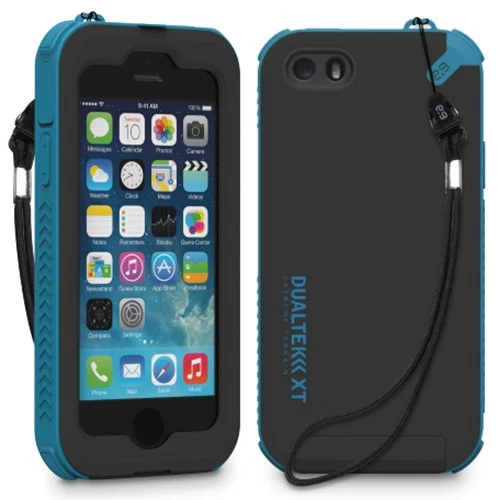 iPhone5 5s ハードケース ブルーレオパード 豹柄 青 ヒョウ