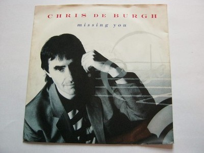 Chris De Burgh Missing You 7'' A&M AM474 EX/EX 1988 picture sleeve