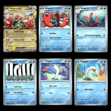 Wugtrio ex Pokemon Cards 60 Scarlet Violet Series Temporal Forces Set TCG
