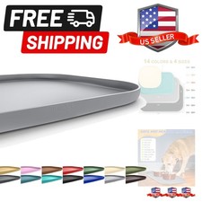 Silicone Pet Feeding Mat with Raised Edge for Food and Water, Dog Bowl Mats, ...