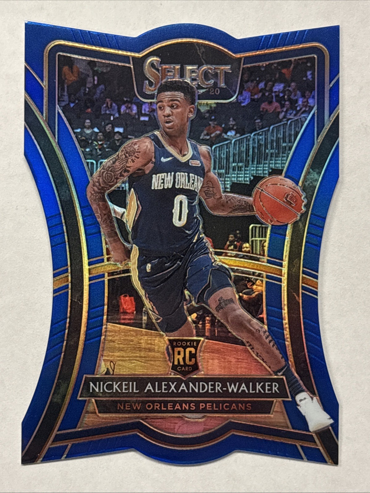 2019 Panini Select Premier Level Blue Prizm #100/249 Nickeil Alexander-Walker