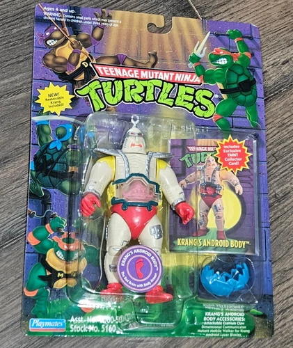 VINTAGE Playmates 1994 TMNT Ninja Turtles Krang's Android Body w/ Card PRISTINE!