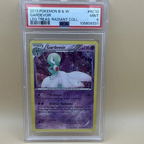 Pokemon TCG Gardevoir RC10/RC25 Legendary Treasures RC Holo PSA 9 (2013)