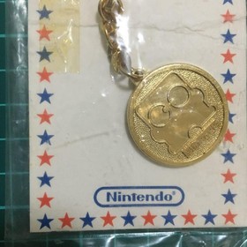 Golf Tournament US Course Diskun Keychain Mario Famicom Disk System Vintage