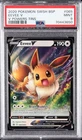 2020 POKEMON SWSH BLACK STAR PROMO V POWERS TINS #065 EEVEE V PSA 9
