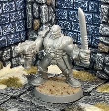 Necromunda GOLIATH w AUTOPISTOL vintage 40K Monopose oldhammer GW modded BG26