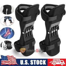 2x Knee Support For Men/Women Power Lift Spring Force Knee Brace Joint Support