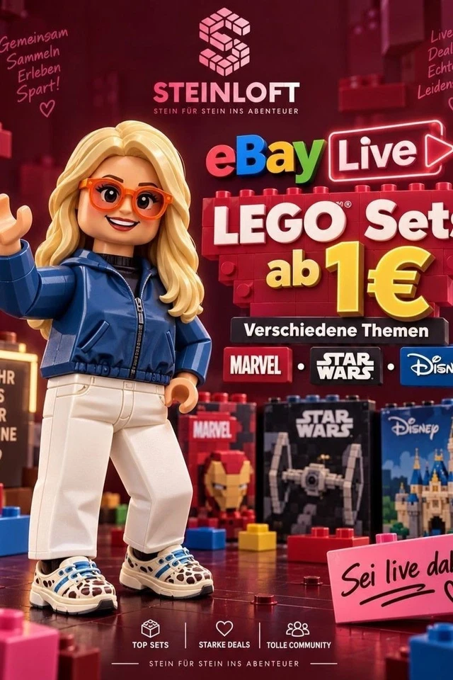 LEGO® Sets ab 1 € – Marvel, Disney & etwas Star Wars! ✨