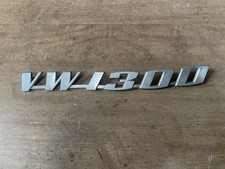 Vw Beetle 1300 Rear Badge Deck Engine Lid 111-853-687a Genuine Aircooled