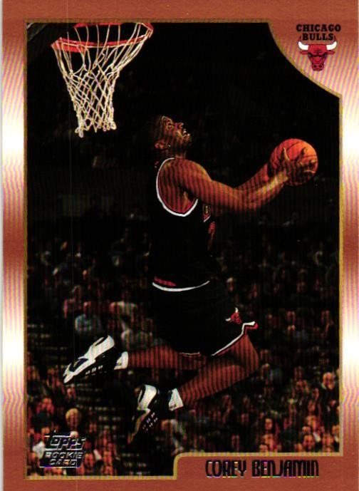 1998-99 Topps #121 Corey Benjamin