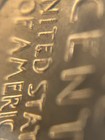 UNC 1955 D Penny Error Must See Cud Above WE Flake On Rev — photo 6
