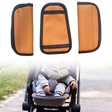 Stroller Shoulder Strap Cover with Crotch Pad Seat Belt Pad for Booster Seat