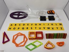 Magformers Magnetic Tiles Lot of 96 Pieces Complete Alphabet Set