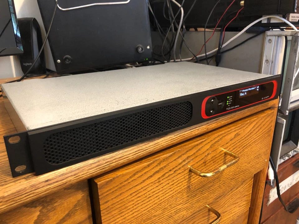 Biamp TesiraForte AI Digital Audio Processor Fixed I/O DSP 12 In 8 Out - Image 2 of 4