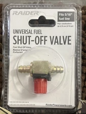 Brass Fuel Shut Off Valve 5/16 In Line Heavy Duty Control. 11-6294