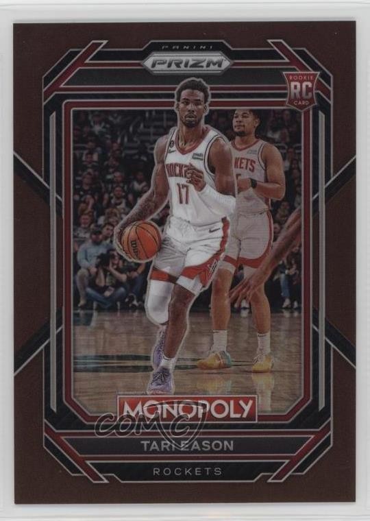2022-23 Panini Prizm Monopoly Brown Prizm 191/249 Tari Eason #33 7ba