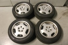 4 x ALUFELGEN + SOMMERREIFEN 225/55R16 MERCEDES BENZ W211 Nr. 858