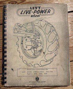 Levy FWA 10 & 20 Series Tractors Manual